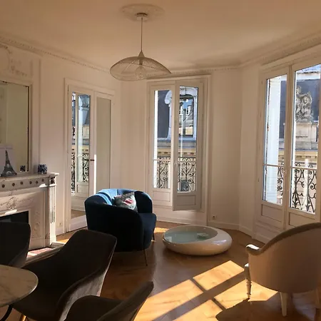 Vue Tour Eiffel Et 5 Minutes Des Champs-elysees 2 16 Etoile شقة باريس